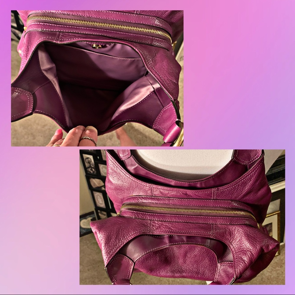 Beautiful Leather Coach Handbag - Picture 13 of 16